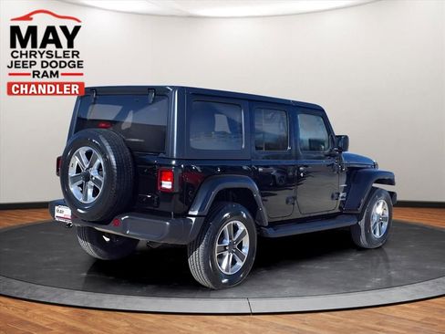 Used 2021 Jeep Wrangler Unlimited Sahara w/ Uconnect 4C Nav & Sound Group image 18