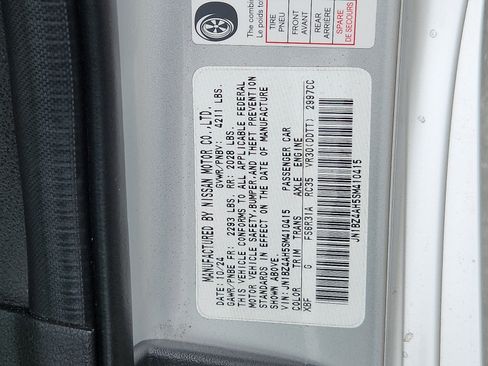 Used 2025 Nissan Z Sport w/ Floor Mat Package RWD image 25