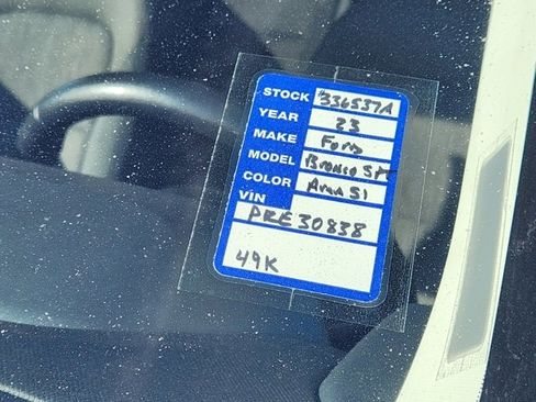 Certified 2023 Ford Bronco Sport Big Bend w/ Convenience Package image 3