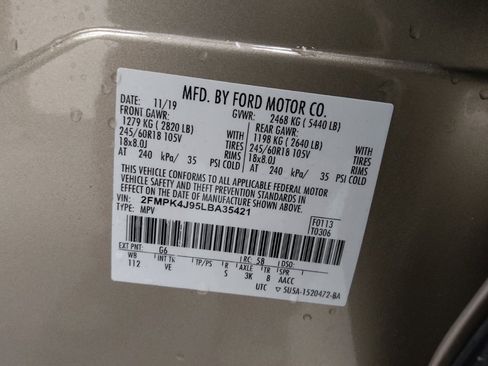 Used 2020 Ford Edge SEL w/ Convenience Package image 33