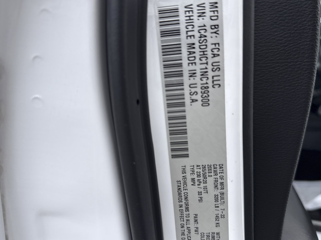 Used 2022 Dodge Durango R/T RWD image 38