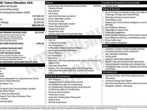 Certified 2025 GMC Yukon Elevation w/ Elevation Premium Package image 19