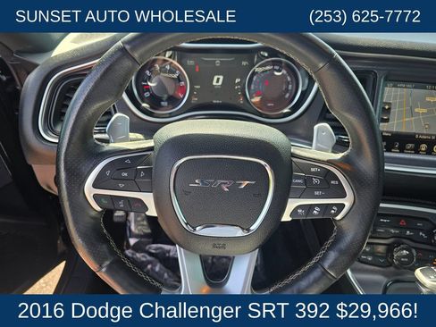 Used 2016 Dodge Challenger SRT w/ Technology Group RWD image 30