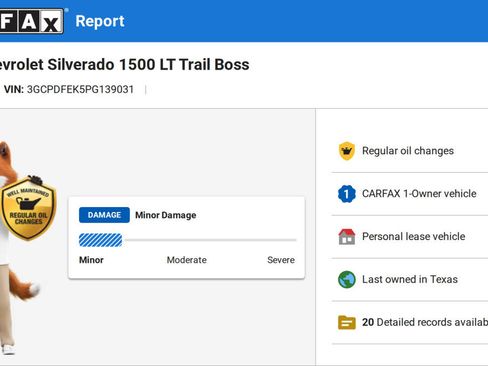 Used 2023 Chevrolet Silverado 1500 LT Trail Boss image 14