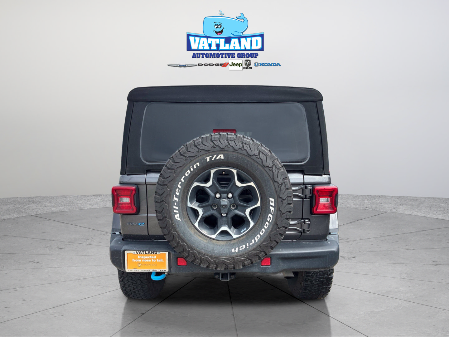 Used 2021 Jeep Wrangler Unlimited Rubicon 4xe w/ Steel Bumper Group AWD/4WD image 4