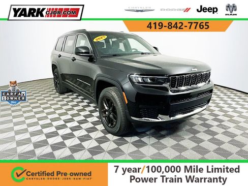 Certified 2025 Jeep Grand Cherokee L Laredo w/ Trailer Tow Package image 1