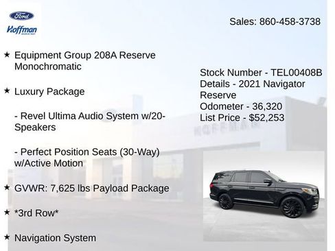 Certified 2021 Lincoln Navigator Reserve AWD/4WD image 5
