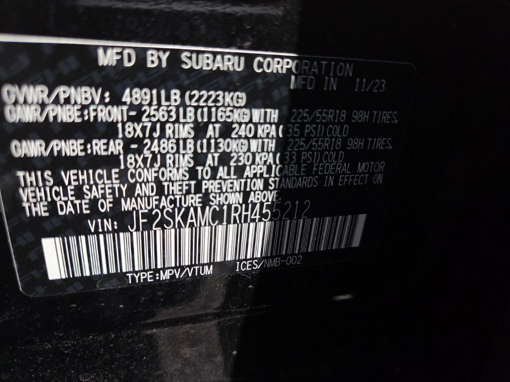 Used 2024 Subaru Forester Touring AWD/4WD image 16