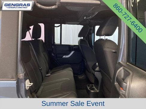 Certified 2017 Jeep Wrangler Unlimited Sahara w/ Connectivity Group AWD/4WD image 32