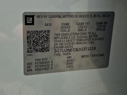 Used 2018 GMC Sierra 1500 SLT AWD/4WD image 25