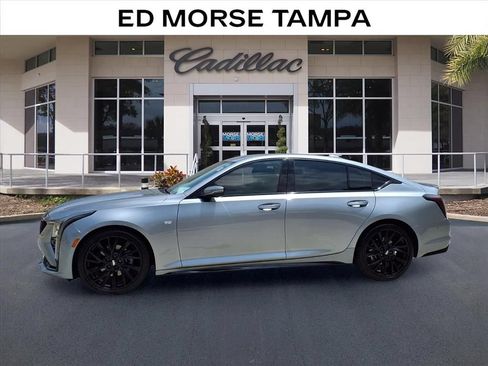 Certified 2026 Cadillac CT5 Sport w/ LPO, Blue Accent Package RWD image 2