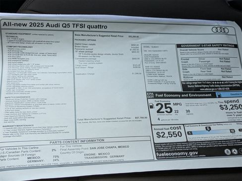 New 2025 Audi Q5 Premium image 18