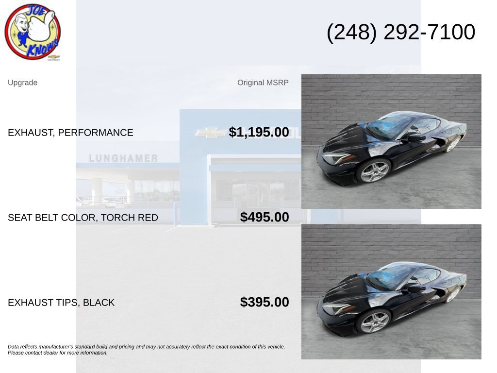 Certified 2024 Chevrolet Corvette Stingray Coupe w/ 1LT RWD image 5