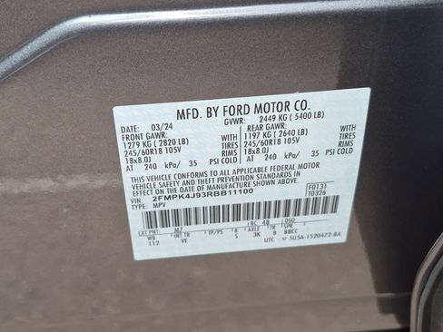 Used 2024 Ford Edge SEL w/ Convenience Package AWD/4WD image 35