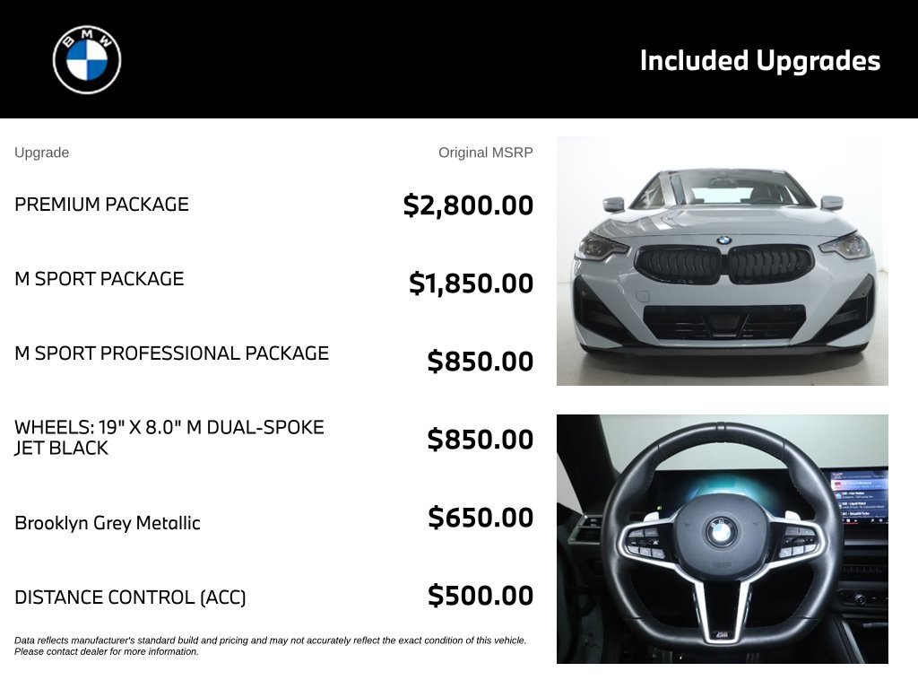 Used 2026 BMW 230i xDrive Coupe w/ Premium Package AWD/4WD image 4