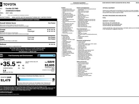 Used 2007 Toyota Corolla S image 22