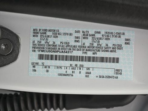 Certified 2023 Ford Escape Active w/ Tech Pack #2 FWD image 24