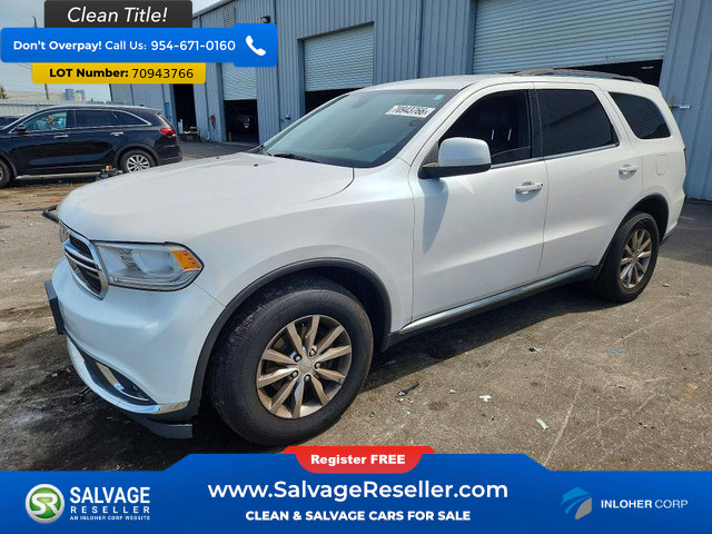 Used 2017 Dodge Durango SXT w/ Quick Order Package 23B AWD/4WD image 1