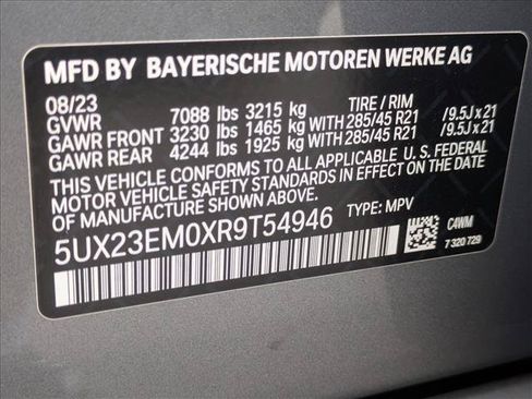 Used 2024 BMW X7 xDrive40i w/ Executive Package AWD/4WD image 16
