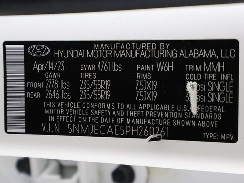 Used 2023 Hyundai Tucson Limited AWD/4WD image 55