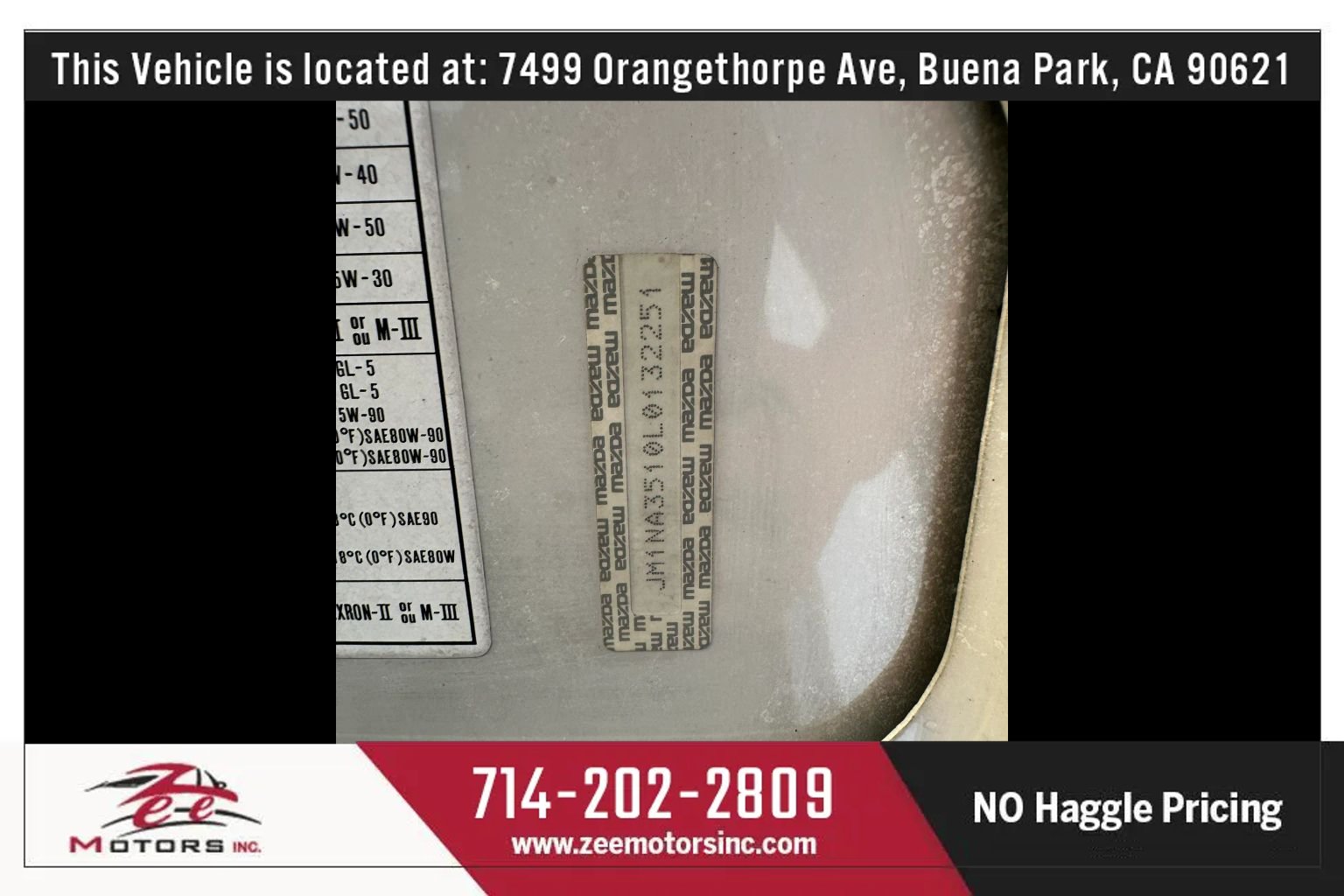 Used 1990 MAZDA MX-5 Miata RWD image 44