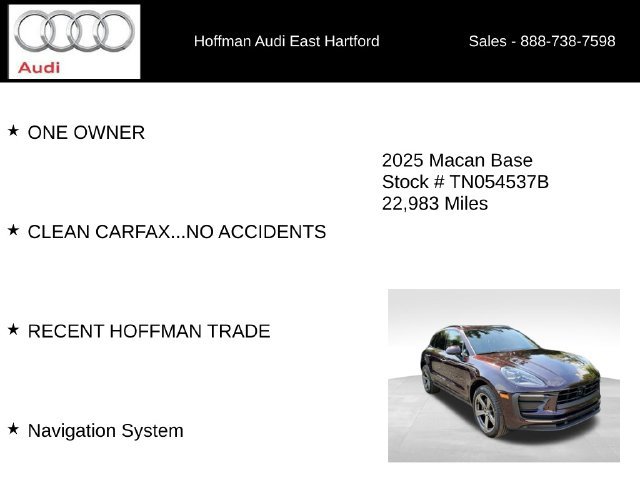 Used 2025 Porsche Macan AWD/4WD image 6