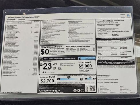 New 2026 BMW X7 xDrive40i AWD/4WD image 17