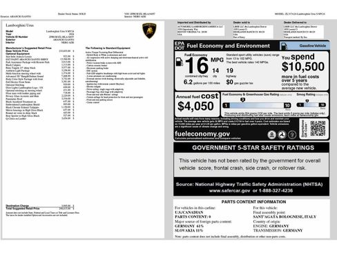 Used 2024 Lamborghini Urus S AWD/4WD image 6