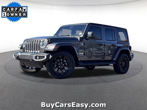 Used 2022 Jeep Wrangler Unlimited Sahara w/ Cold Weather Group image 1