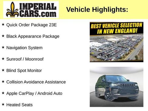 Used 2023 Jeep Grand Cherokee Limited w/ Black Appearance Package AWD/4WD image 8