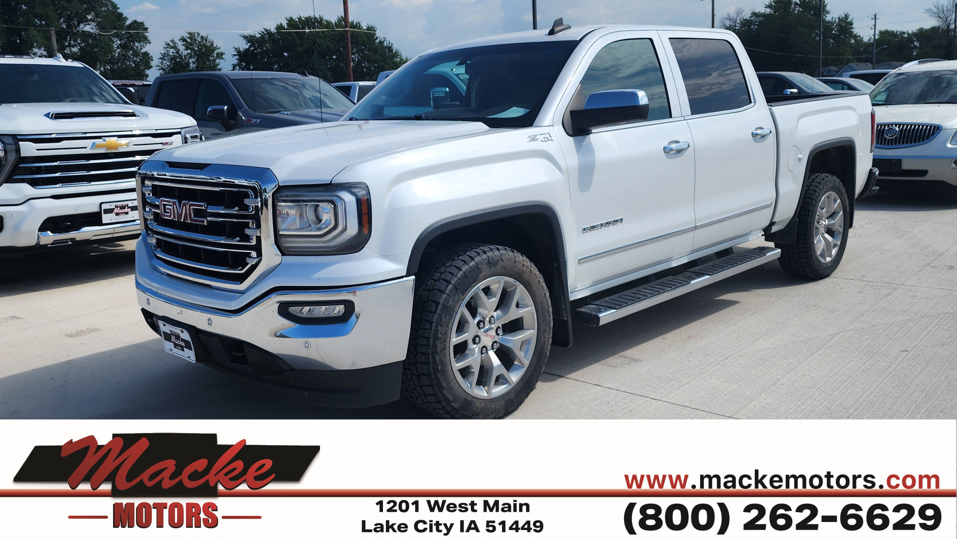 Used 2018 GMC Sierra 1500 SLT w/ SLT Premium Package AWD/4WD image 1