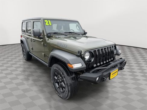 Used 2021 Jeep Wrangler Unlimited Sport AWD/4WD image 5