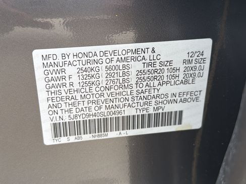 Certified 2025 Acura MDX FWD w/ Technology Package image 34