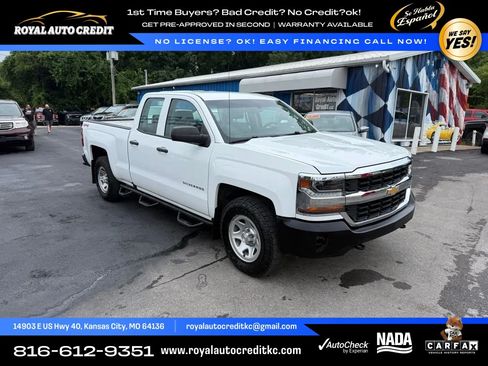 Used 2019 Chevrolet Silverado 1500 W/T AWD/4WD image 1