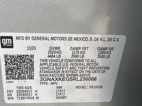 Used 2024 Chevrolet Equinox LT w/ LPO, Floor Liner Package FWD image 25