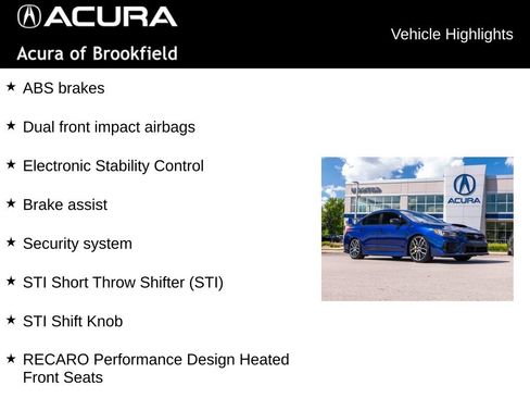 Used 2021 Subaru WRX STI AWD/4WD image 12