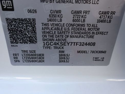 New 2026 Chevrolet Silverado 3500 W/T AWD/4WD image 24