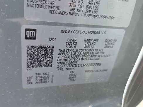 Used 2024 GMC Sierra 1500 Elevation w/ Elevation Premium Package AWD/4WD image 20