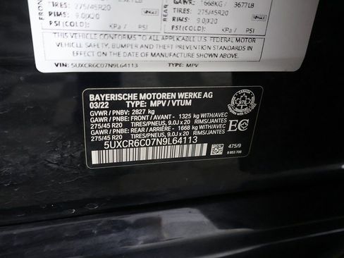 Used 2022 BMW X5 xDrive40i AWD/4WD image 52
