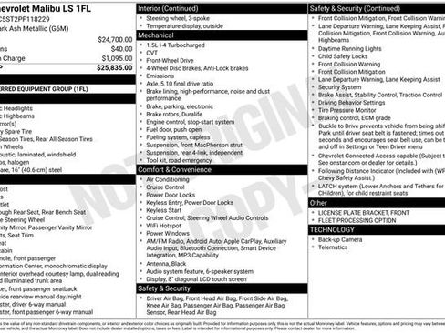 Used 2023 Chevrolet Malibu LS FWD image 29