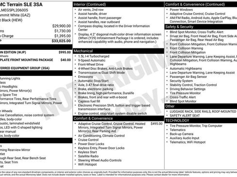 Used 2023 GMC Terrain SLE w/ Elevation Edition image 2