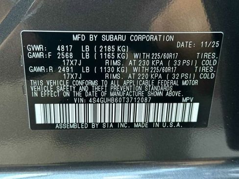 Certified 2026 Subaru Crosstrek 2.5i AWD/4WD image 35