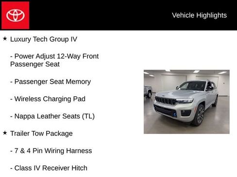 Used 2024 Jeep Grand Cherokee Overland w/ Advanced Protech Group III image 10