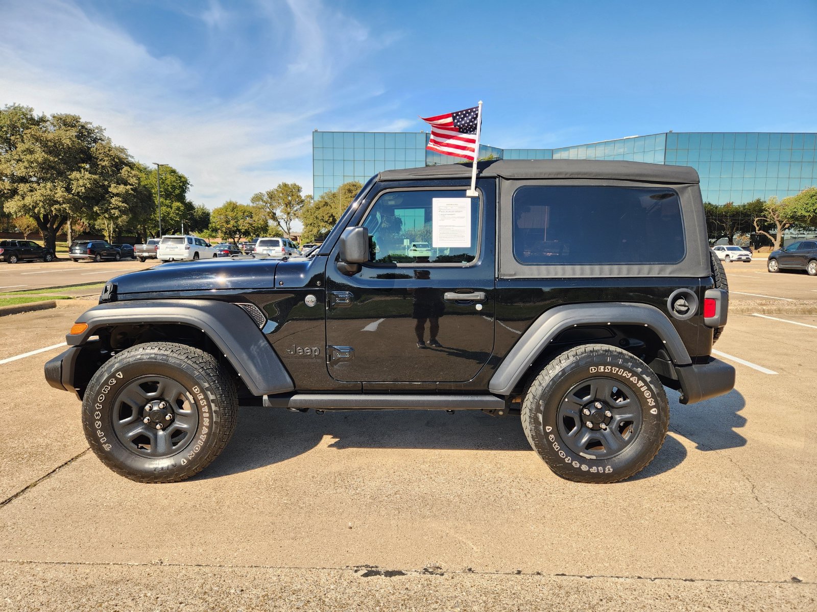 Used 2023 Jeep Wrangler Sport AWD/4WD image 3
