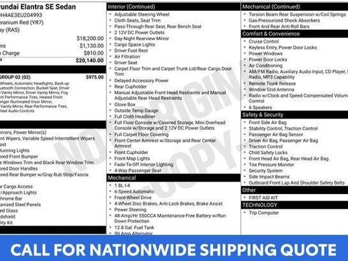 Used 2014 Hyundai Elantra SE w/ Option Group 02 FWD image 8