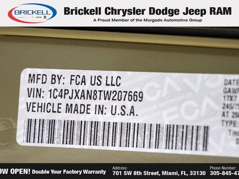 New 2026 Jeep Wrangler Sport image 24