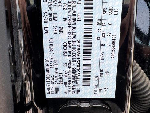 Used 2025 Ford F150 XLT w/ Equipment Group 302A MID AWD/4WD image 24