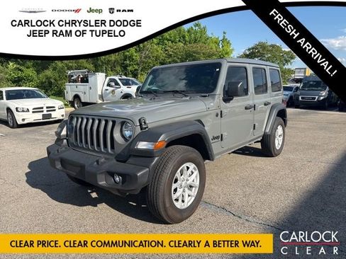 Used 2023 Jeep Wrangler Unlimited Sport w/ Sun And Sound Package AWD/4WD image 1