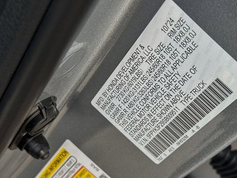 New 2025 Honda Ridgeline Sport+ image 22