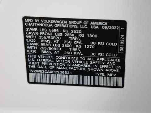 Used 2023 Volkswagen Atlas Cross Sport SE image 38